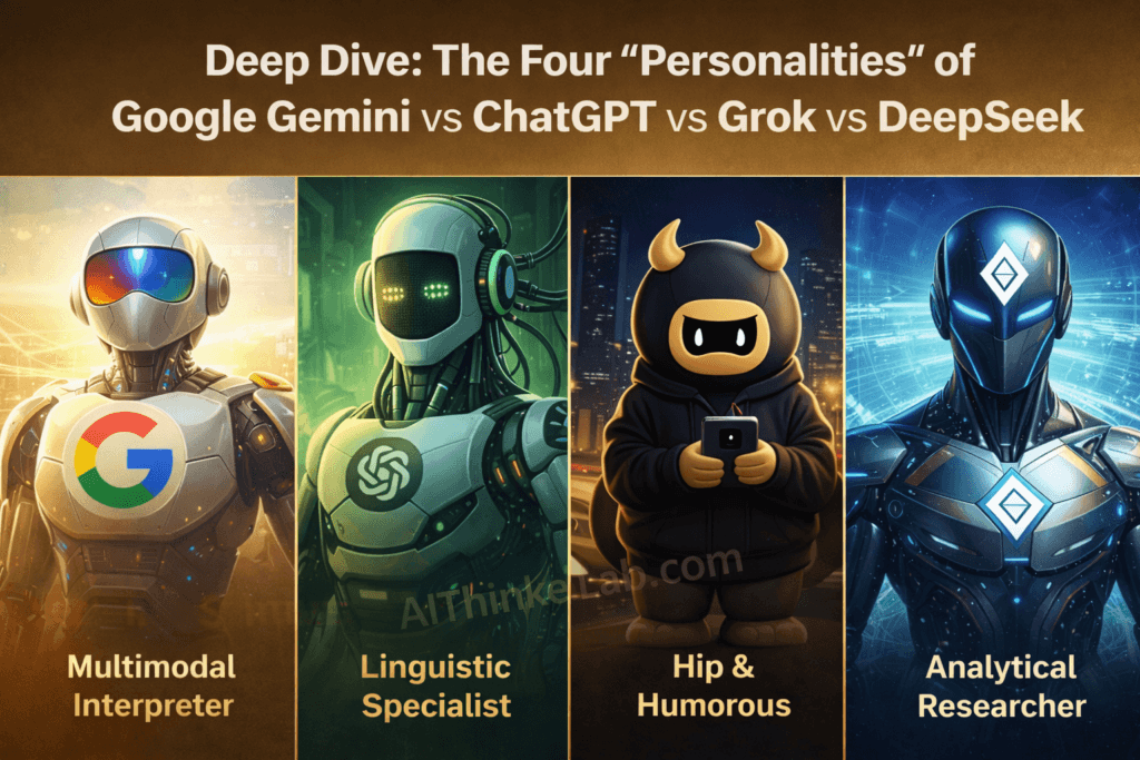 Personalities of Gen AI Modals