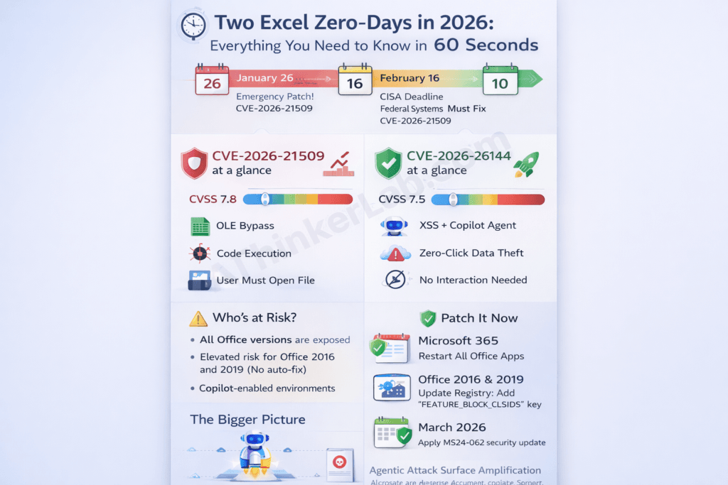 Two Excel Zero-Days in 2026: Everything You Need to Know in 60 Seconds