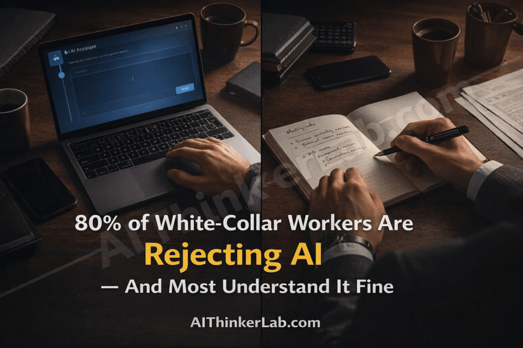 White-collar workers rebelling against AI 2026